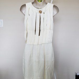 JS Collections Cream Party Dress